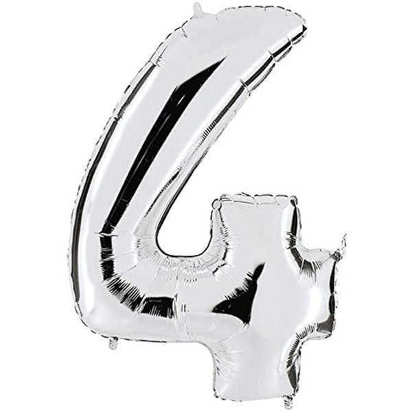 Ballon 4 - Silber (40 cm)