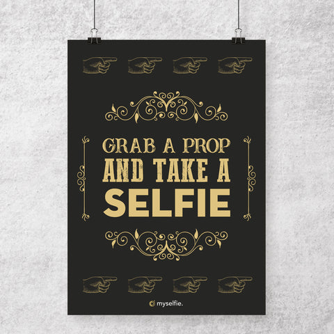 "Take a selfie" Plakat