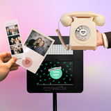 Myselfie – Premium-Paket | Fotobox mit Sofortdruck & beliebtem Audio-Gästebuch