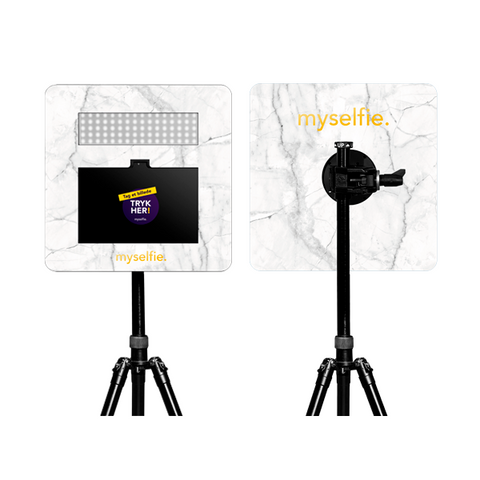 Weißer Marmor-Rahmen