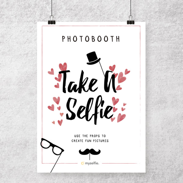 "Take a Selfie" Plakat
