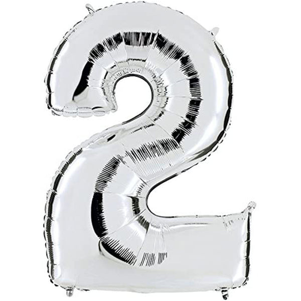 Ballon 2 - Silber (40 cm)