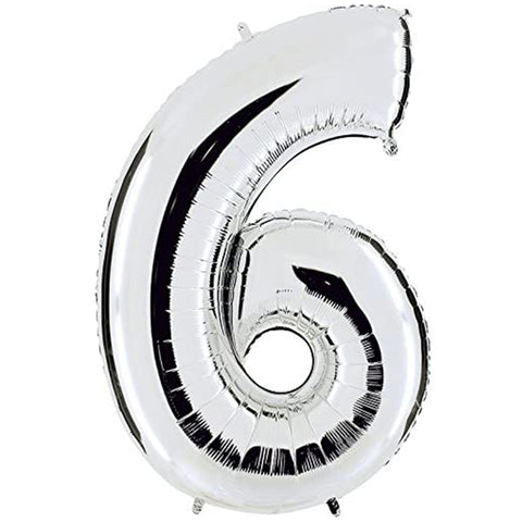 Ballon 6 - Silber (40 cm)