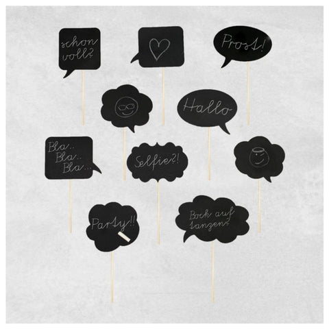 Sprechblasen-Set (10 Teile)