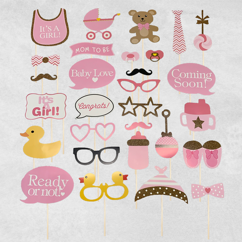 Babyshower-Set (29 Teile)