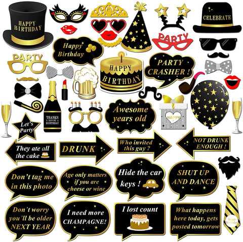 Luxus Geburtstag-Set (52 Teile)